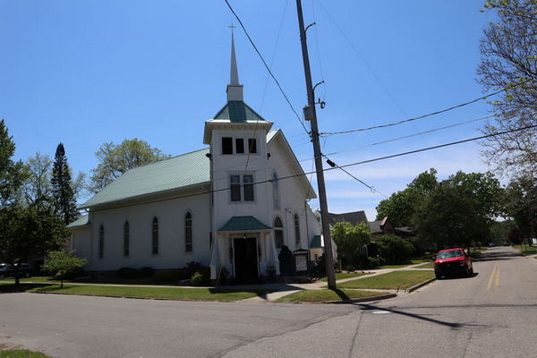 Belding - The Churches Of Belding (newer photo)